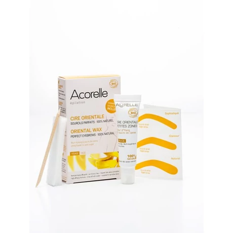Acorelle természetes nádcukor gyanta arcra ylang ylanggal tubusban