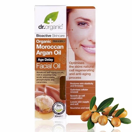 Dr. Organic Bio marokkói argánolaj öregedésgátló arcápoló