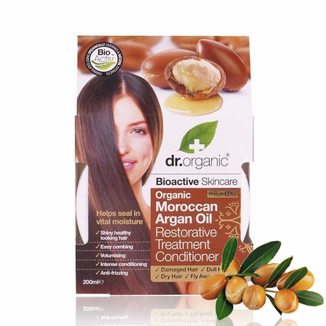 Dr. Organic Bio marokkói argánolaj regeneráló hajpakolás