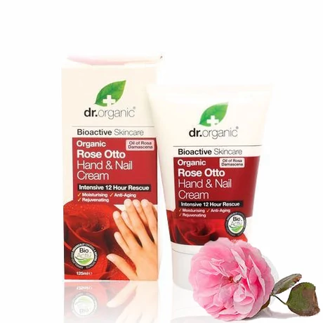 Dr. Organic Bio damaszkuszi rózsa kéz- és körömápoló