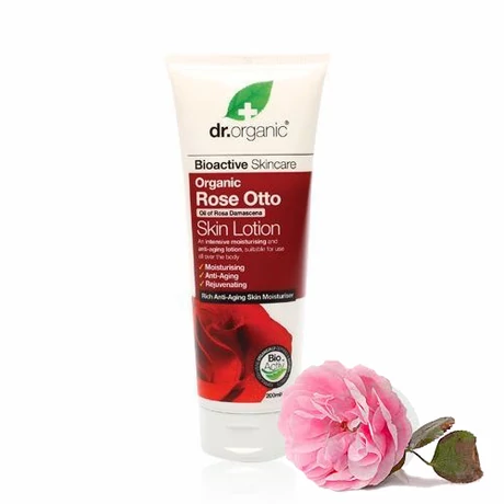 Dr. Organic Bio damaszkuszi rózsa testápoló