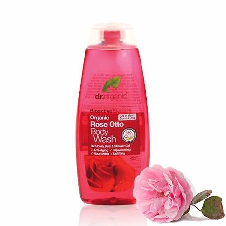 Dr. Organic Bio damaszkuszi rózsa tusfürdő