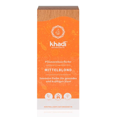 Khadi hajfesték por - középszőke (100 g)