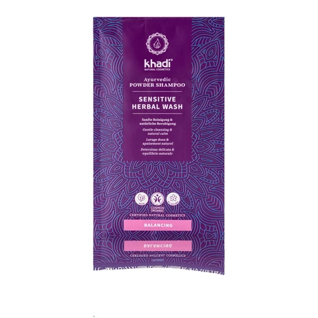 Khadi SENSITIVE HERBAL WASH por alapú sampon (50 g)