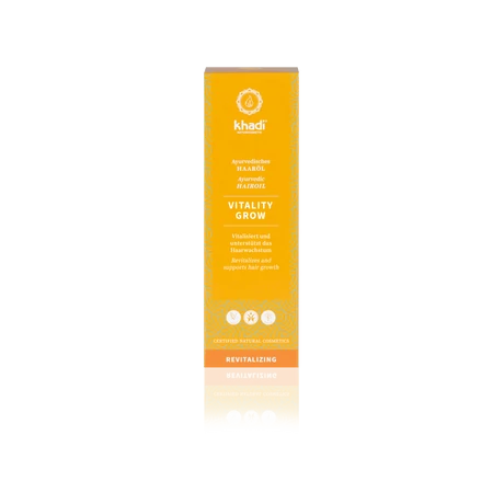 Khadi VITALITY GROW Ayurvédikus hajolaj (50 ml)