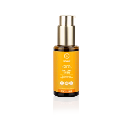 Khadi VITALITY GROW Ayurvédikus hajolaj (50 ml)