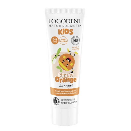Logona Logodent Funny orange gyermekfogkrém (75 ml)