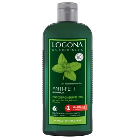 Logona citromfű sampon - zsírosodó hajra, érzékeny fejbőrre