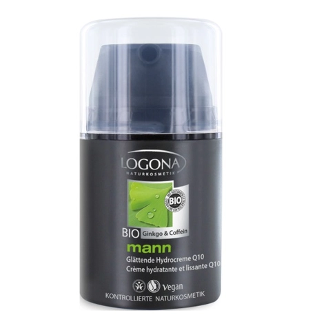 Logona Mann Q10 hidratáló krém ginkgo és koffein kivonattal (50 ml)