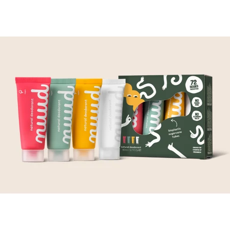 nuud Dezodor Family pack - családi csomag (4 × 20 ml)