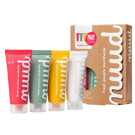 nuud Dezodor Family pack - családi csomag (4 × 20 ml)