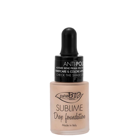 puroBIO Sublime Drop folyékony alapozó Nr.00 (15 ml)