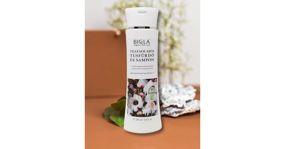 Biola Biola Teafaolajos tusfürdő és sampon (200 ml)