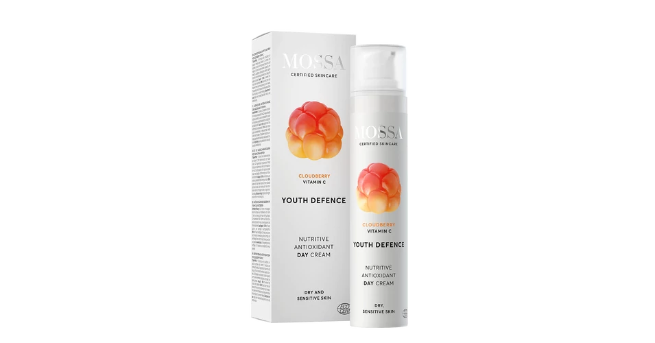 Mossa Mossa Tápláló nappali krém törpemálnával és C-vitaminnal (50 ml)