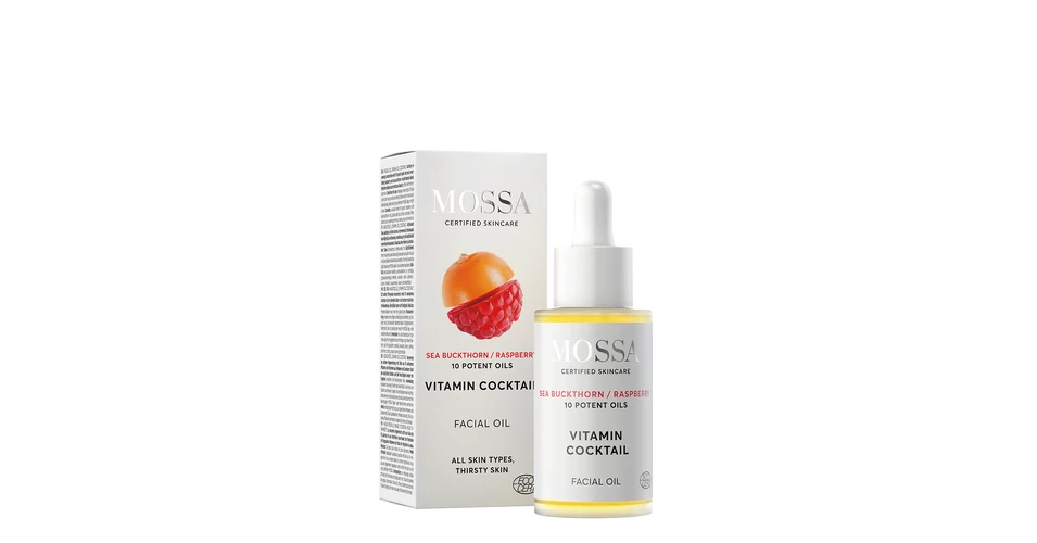 Mossa Mossa Bőrmegújító arcápoló olaj fakó, fáradt bőrre (Vitamin olaj koktél) (30 ml)