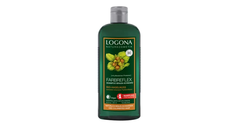 Logona Logona színmegörző sampon - barna, fekete hajra (250 ml)